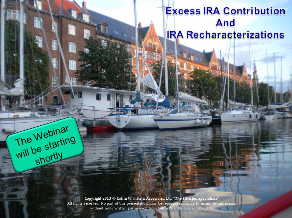 Excess Contribution Webinar